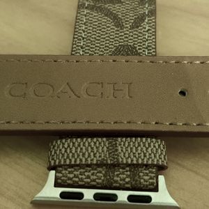 Coach Apple Watch Band